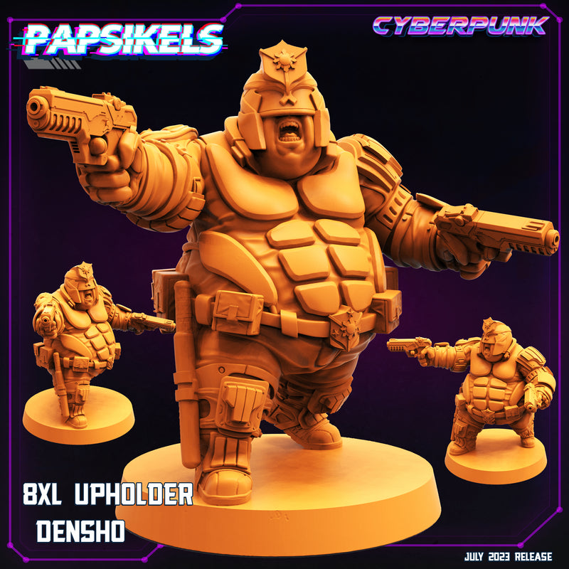 8XL Upholder Miniatures | Cyberpunk | Sci-Fi Miniature | Papsikels