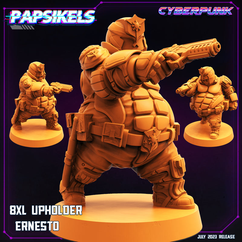 8XL Upholder Miniatures | Cyberpunk | Sci-Fi Miniature | Papsikels
