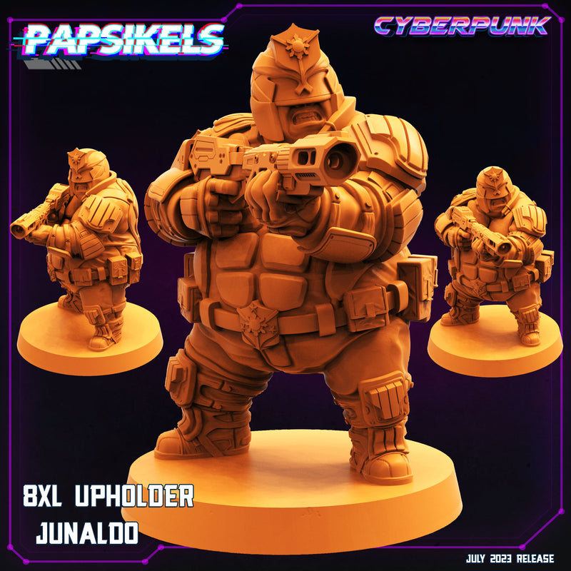 8XL Upholder Miniatures | Cyberpunk | Sci-Fi Miniature | Papsikels
