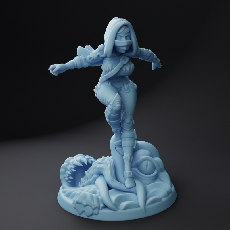 Mimic Rogue | Additional Adventurer | Fantasy Miniature | Twin Goddess Miniatures