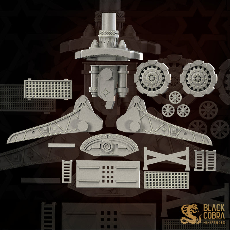 Big Cannon | Iron Trenchers | Black Cobra Miniatures