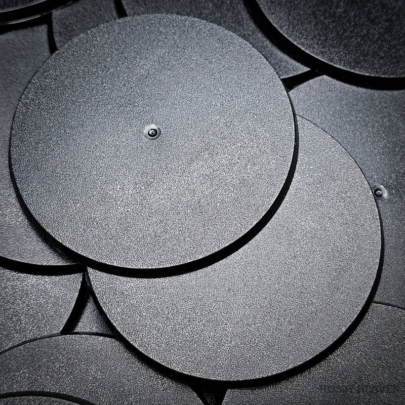 90mm Round Plain Plastic Bases