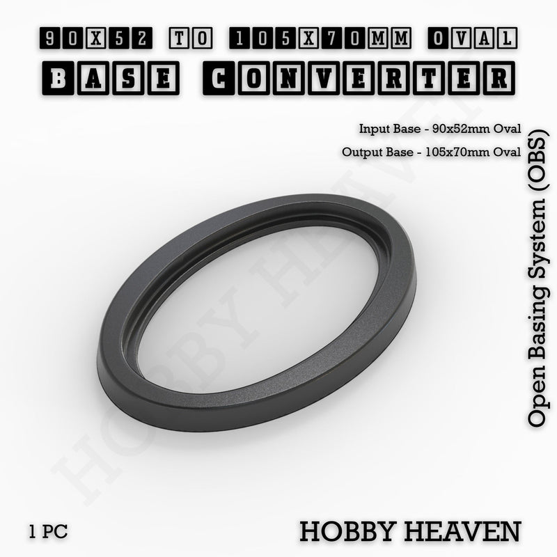 Oval To Oval Bases Size Converters 3d Print Full Range