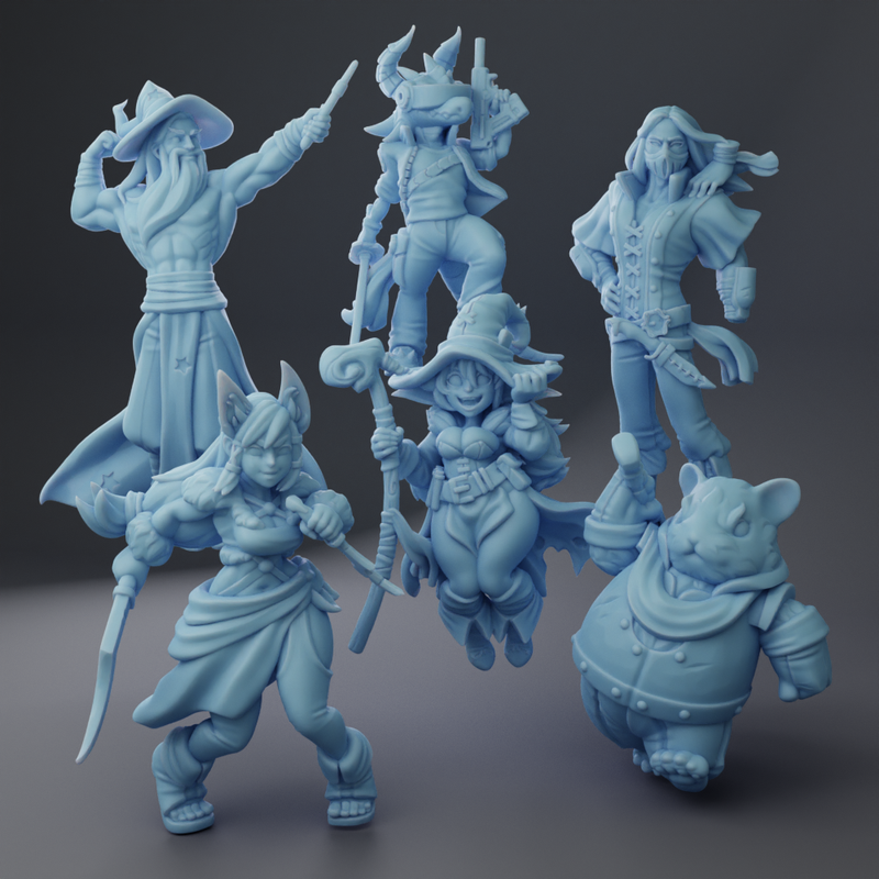 May '23 Adventurer Miniatures | Fantasy Miniature | Twin Goddess Miniatures