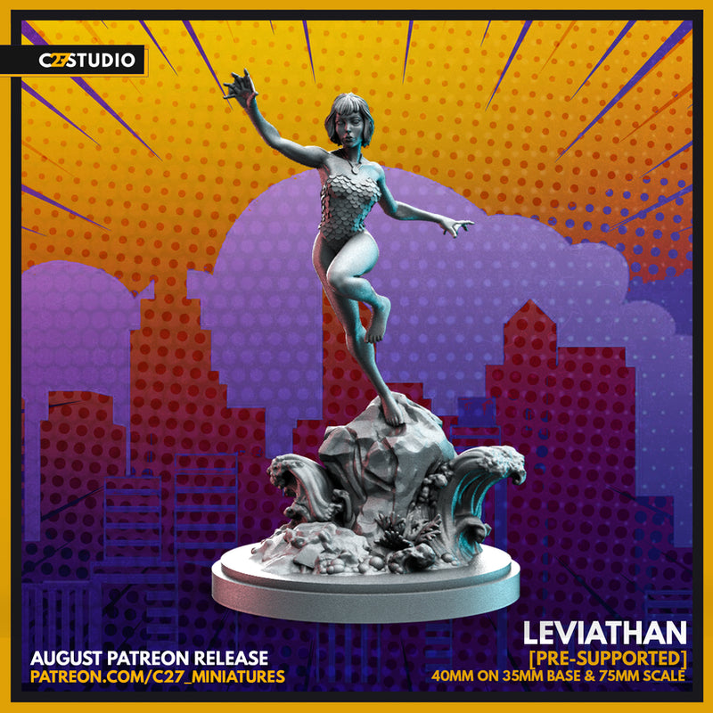 Leviathan | Heroes | Sci-Fi Miniature | C27 Studio