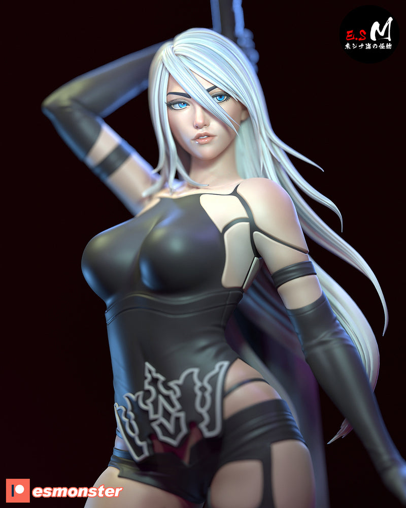 A2 | Pin-Up Statue Fan Art Miniature Unpainted | E.S Monster