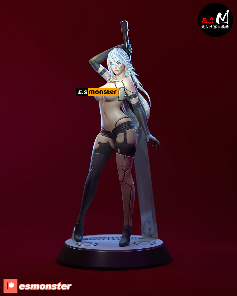 A2 | Pin-Up Statue Fan Art Miniature Unpainted | E.S Monster