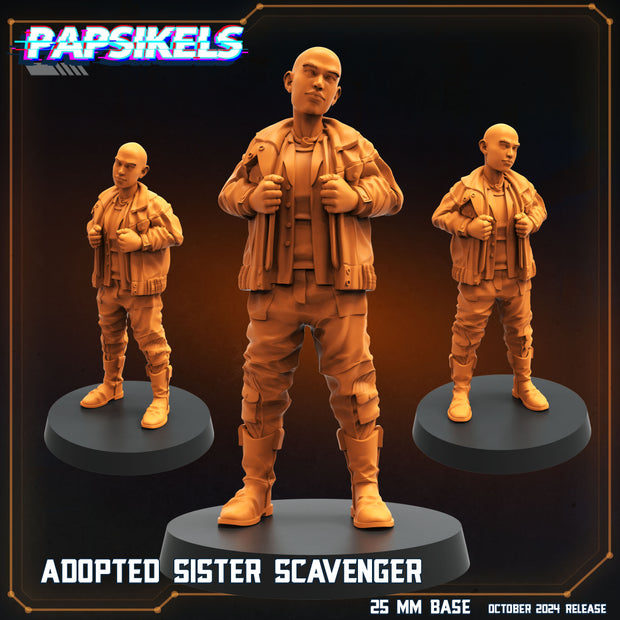 Runaway Miner Crew Miniatures | Sci-Fi Specials | Papsikels