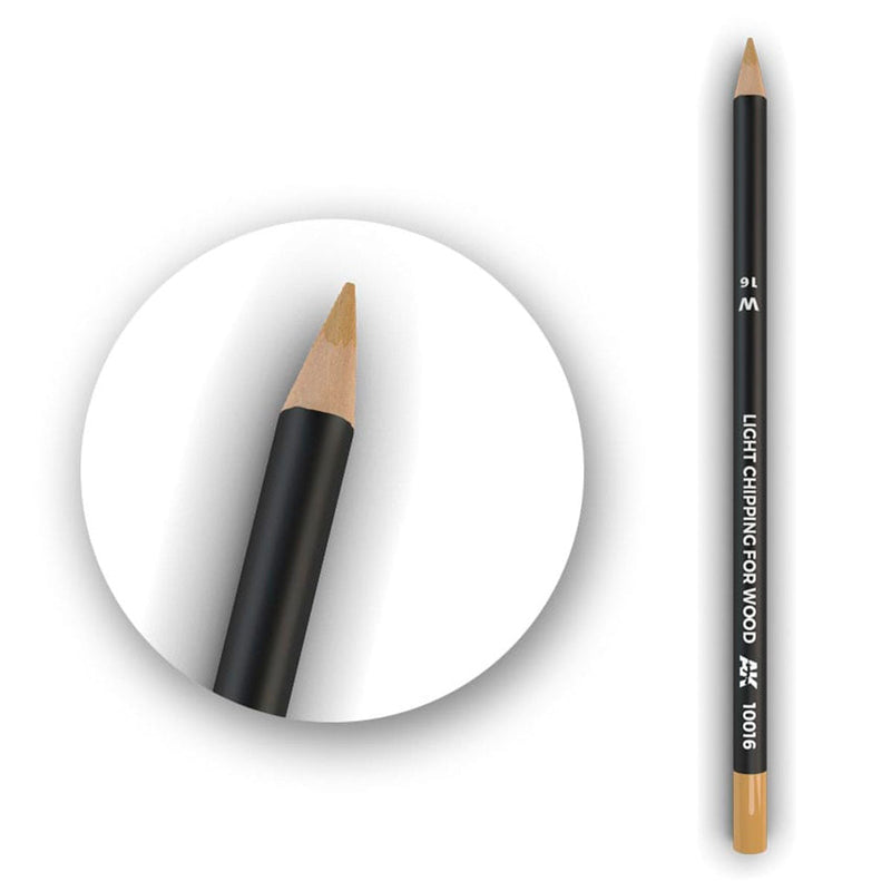 AK Interactive Watercolor Pencil Light Chipping for Wood (AK10016)