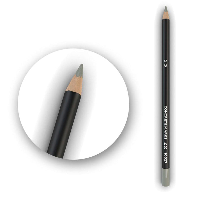 AK Interactive Watercolor Pencil Concrete Marks (AK10027)