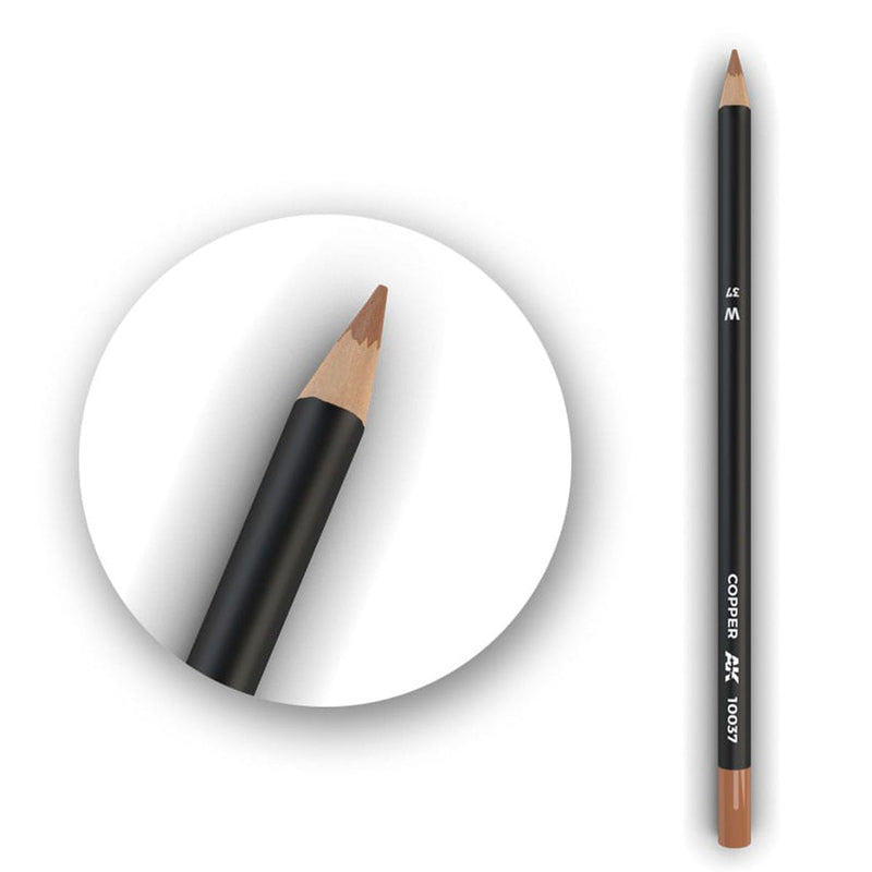 AK Interactive Watercolor Pencil Copper (AK10037)