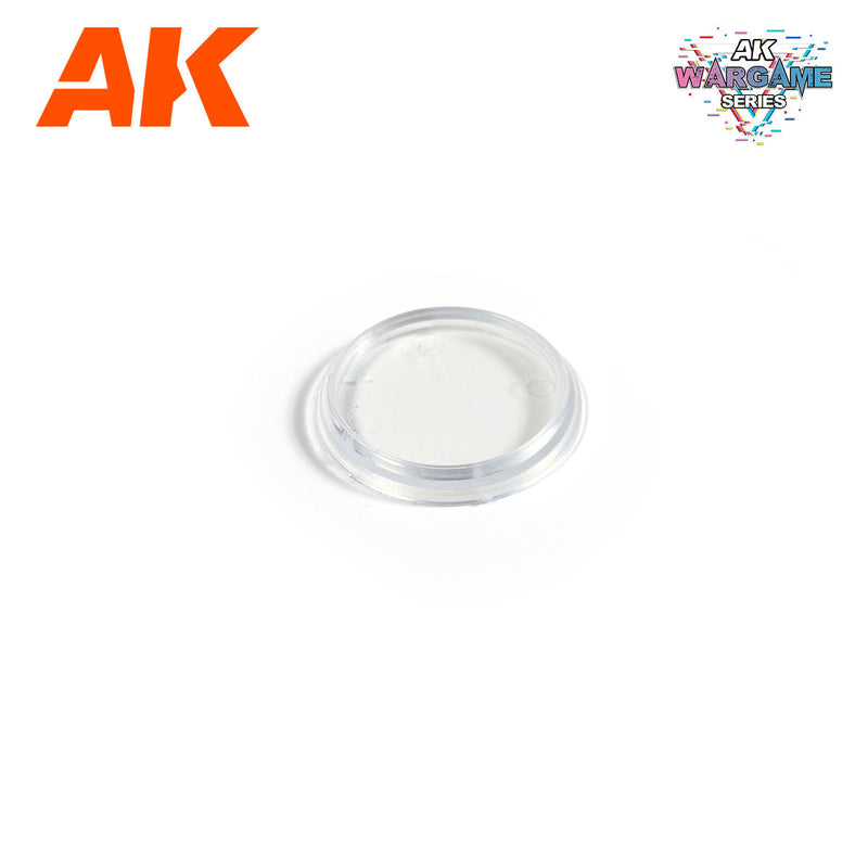AK Interactive - Clear Hollow Bases 40mm X 5 (AK1114)