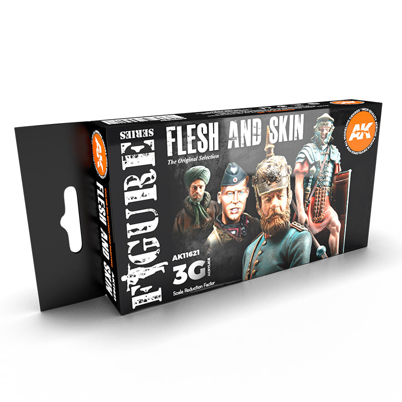 AK Interactive - Flesh and Skin Colors 3G (AK11621)