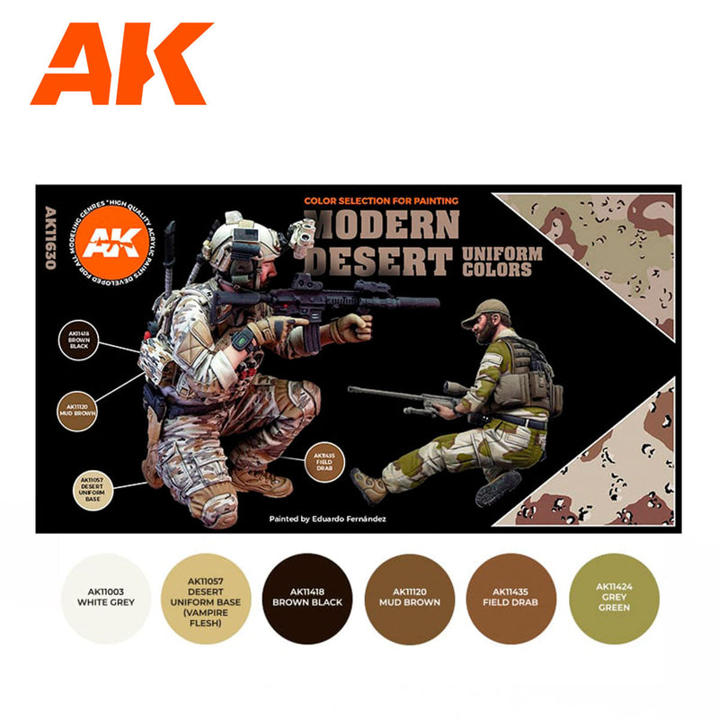 AK Interactive - Modern Desert Uniform Colors 3G (AK11630)