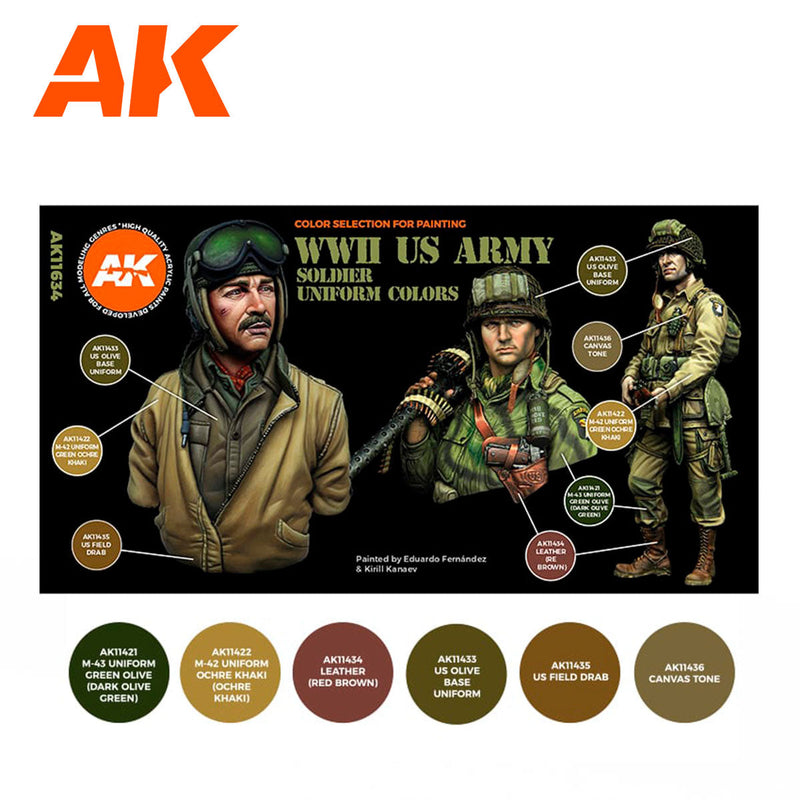 AK Interactive - WWII US Uniforms 3G (AK11634)