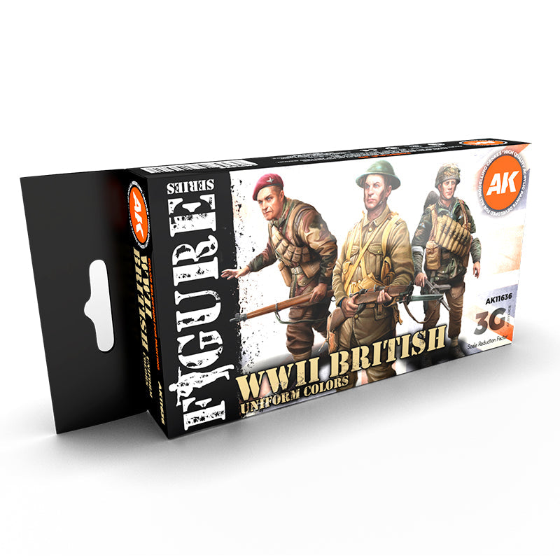 AK Interactive - WWII British Uniform Colors 3G (AK11636)
