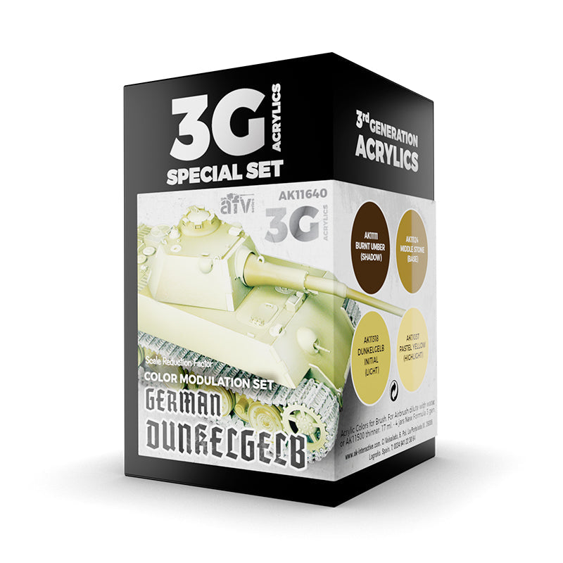 AK Interactive - Modulation German Dunkelgelb 3G (AK11640)