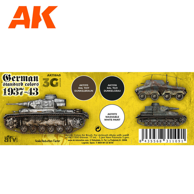 AK Interactive - German Standard 37-44 Combo 3G (AK11645)