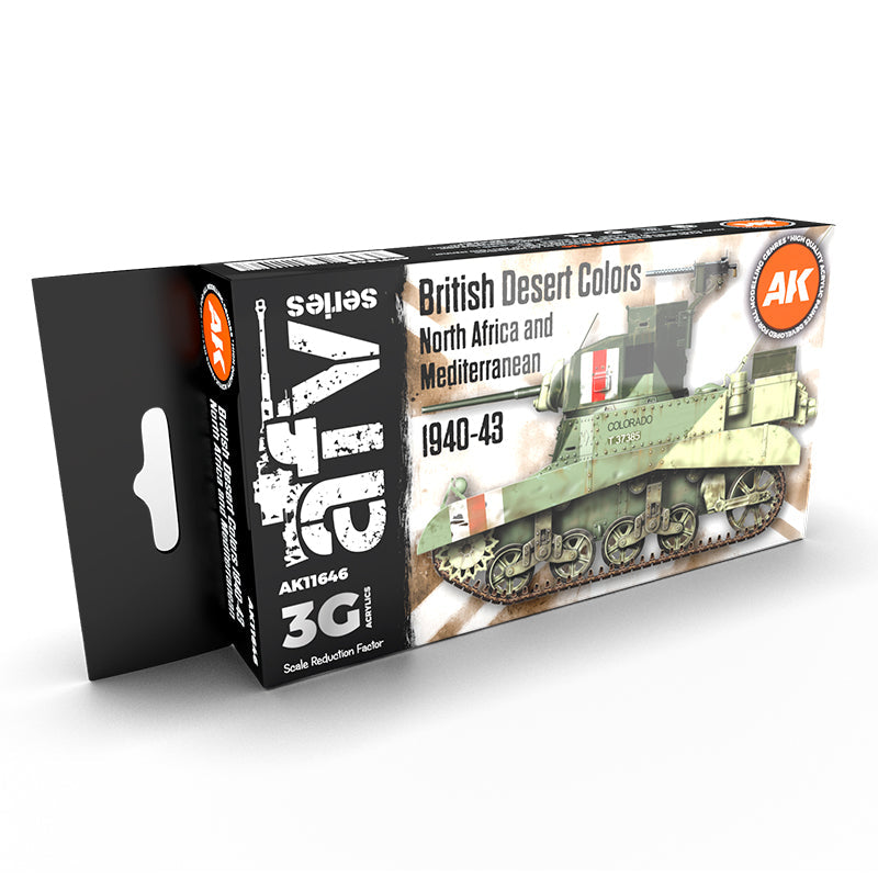 AK Interactive - British Desert Colours 3G (AK11646)