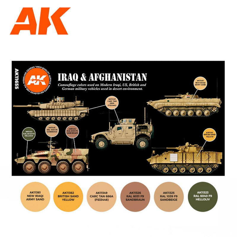AK Interactive - Iraq & Afghanistan 3G (AK11655)