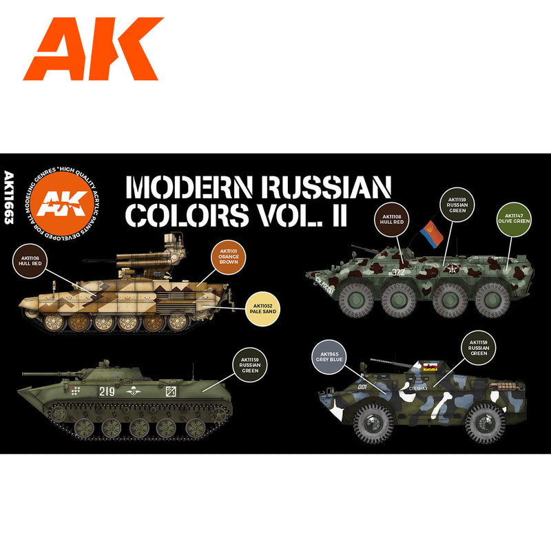 AK Interactive - Modern Russian Colours Vol 2 3G (AK11663)