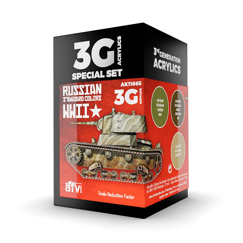 AK Interactive - Russian Standard WWII Combo 3G (AK11665)