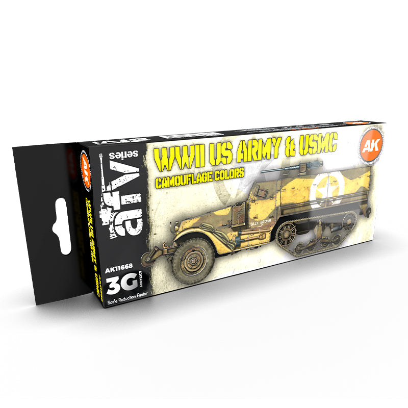 AK Interactive - Us.army & USMC Camouflage Colors 3G (AK11668)