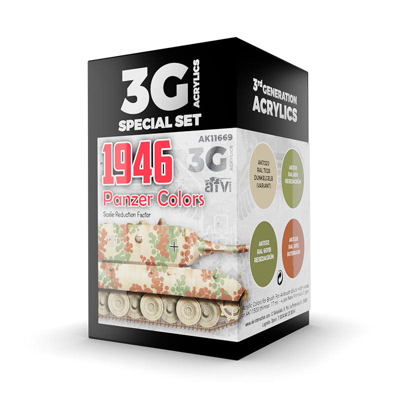 AK Interactive - Panzer Colors 1946 3G (AK11669)