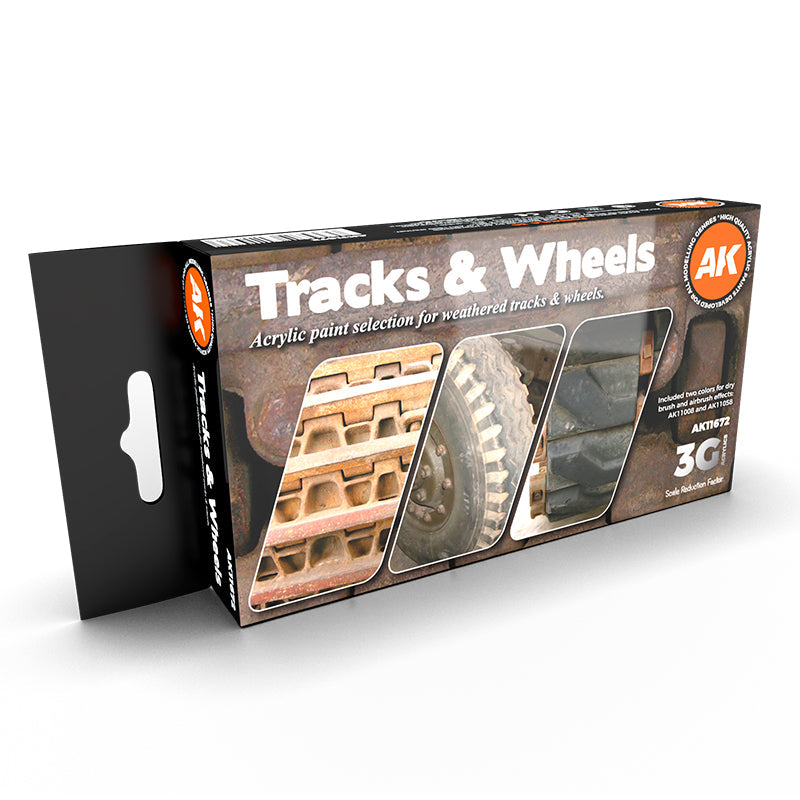 AK Interactive - Tracks and Wheels (AK11672)
