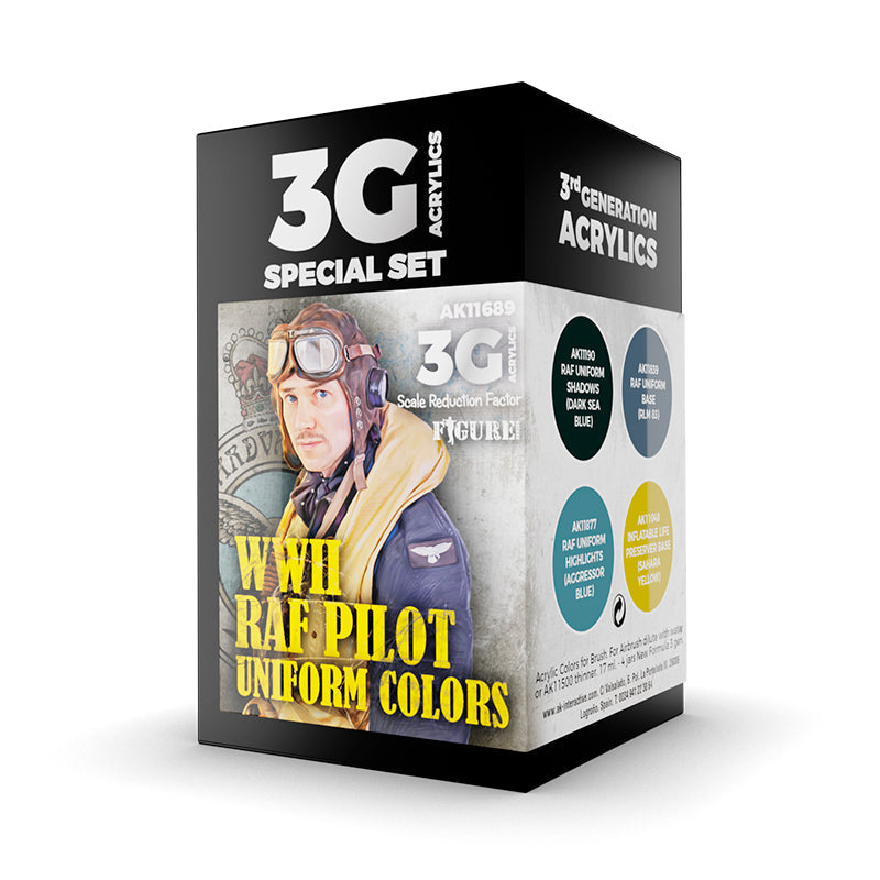 AK Interactive - WWII RAF Uniform Colors 3G (AK11689)