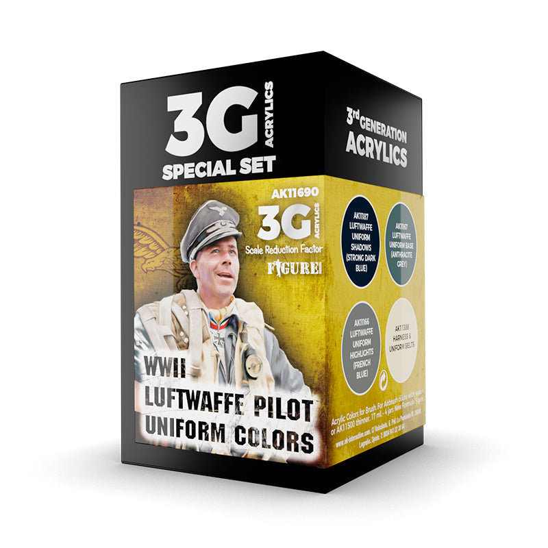 AK Interactive - WWII Luftwaffe Uniform Colors 3G (AK11690)