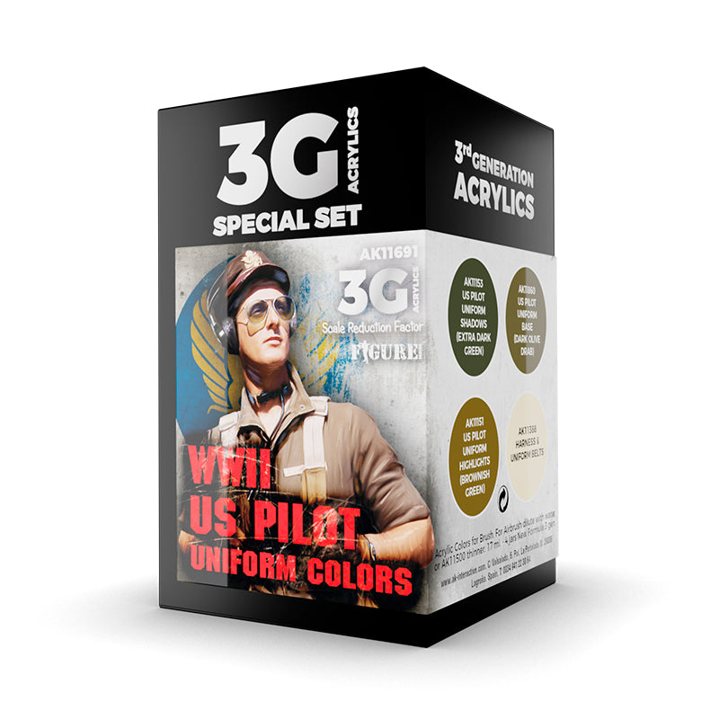 AK Interactive - WWII US Uniform Colors 3G (AK11691)