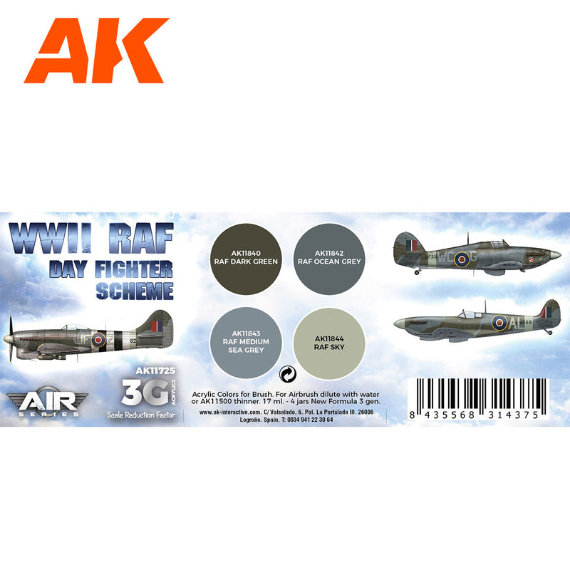 AK Interactive - WWII RAF Day Fighter Scheme Set 3G (AK11725)