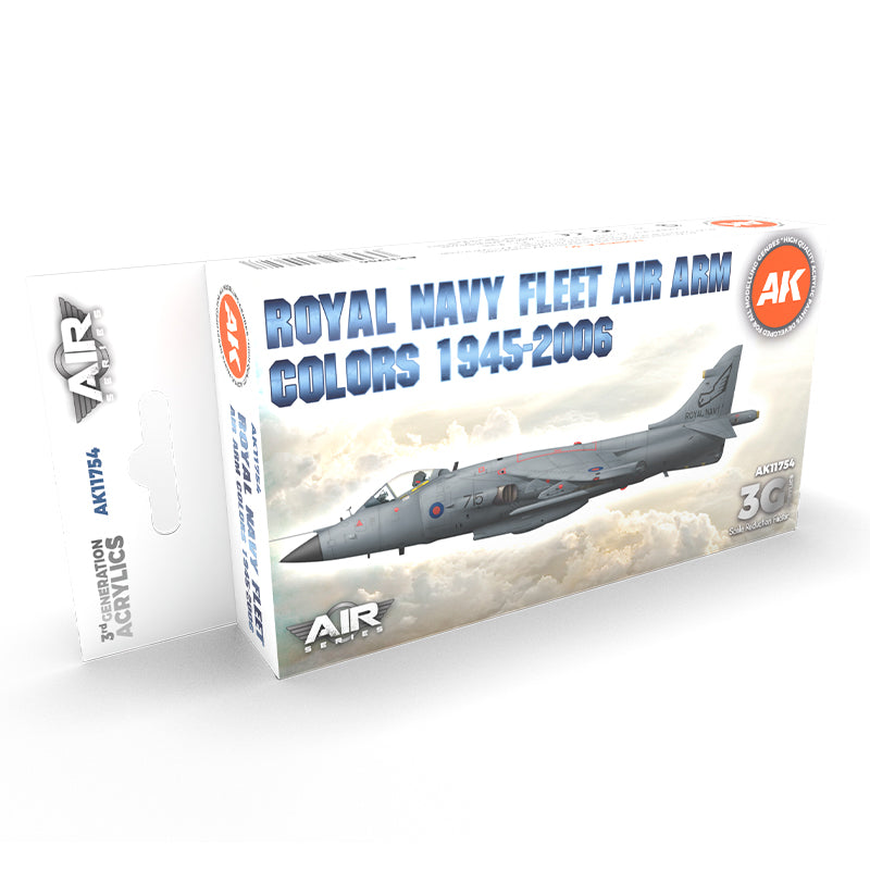 AK Interactive - Rn Fleet Air Arm Aircraft Colors 1945-2010 Set 3G (AK11754)