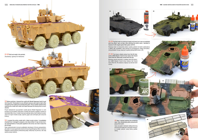 AK Interactive Modelling Modern Armored Fighting Vehicles (AK130017)