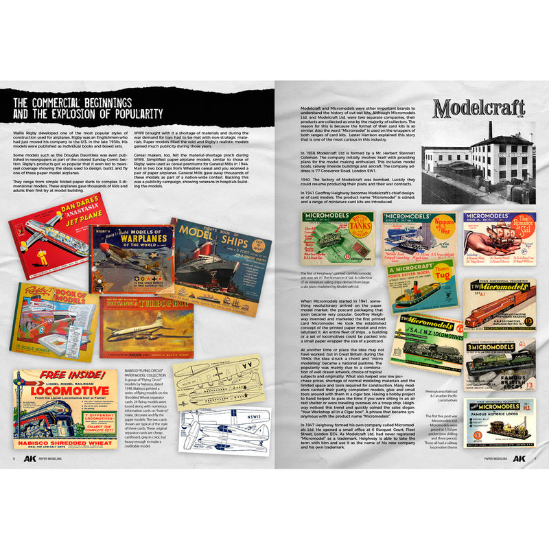 AK Interactive Paper Modelling Techniques (AK130024)