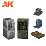 AK Interactive Bank Wargame Set (Resin 30-35mm) (AK1353)