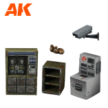 AK Interactive Bank Wargame Set (Resin 30-35mm) (AK1353)