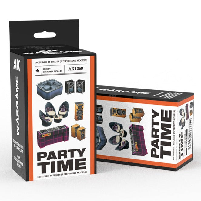 AK Interactive Party Time Wargame Set (Resin 30-35mm) (AK1359)
