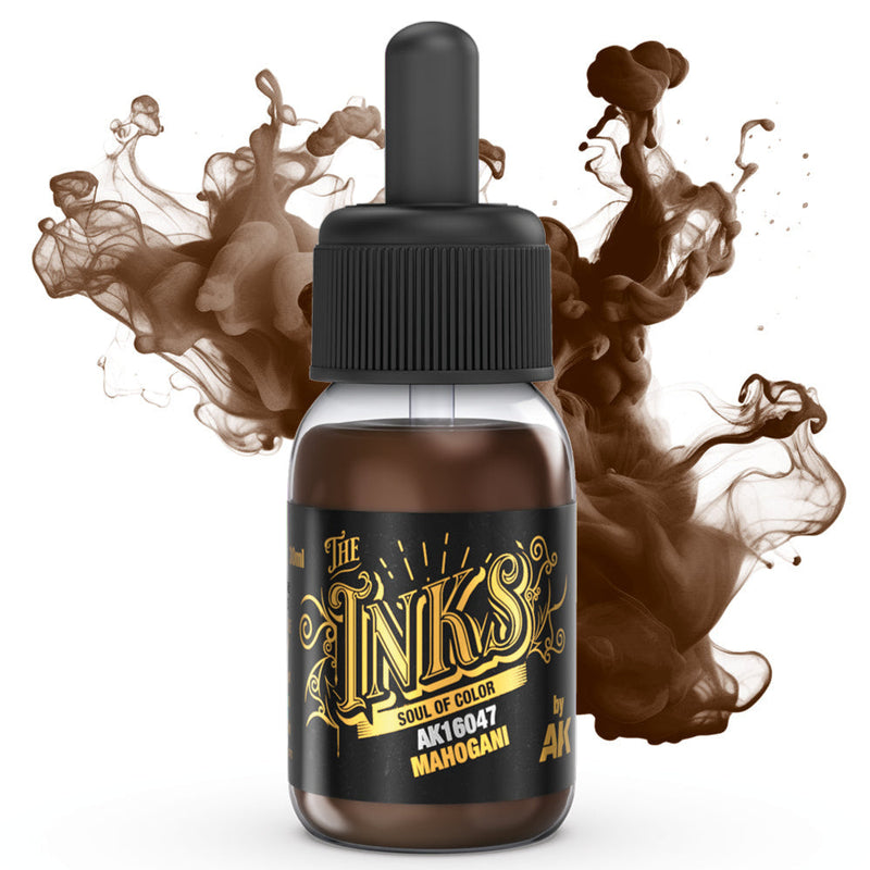 AK Interactive the Inks - Mahogani (AK16047)