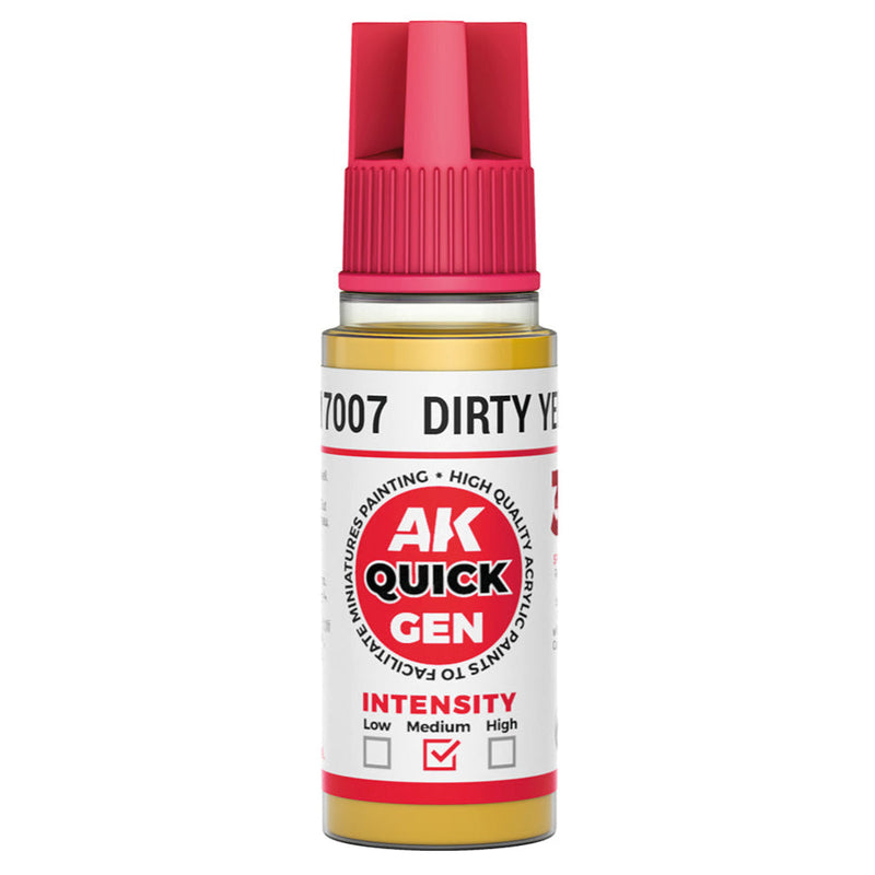 AK Interactive Quick Gen - Dirty Yellow 18ml (AK17007)