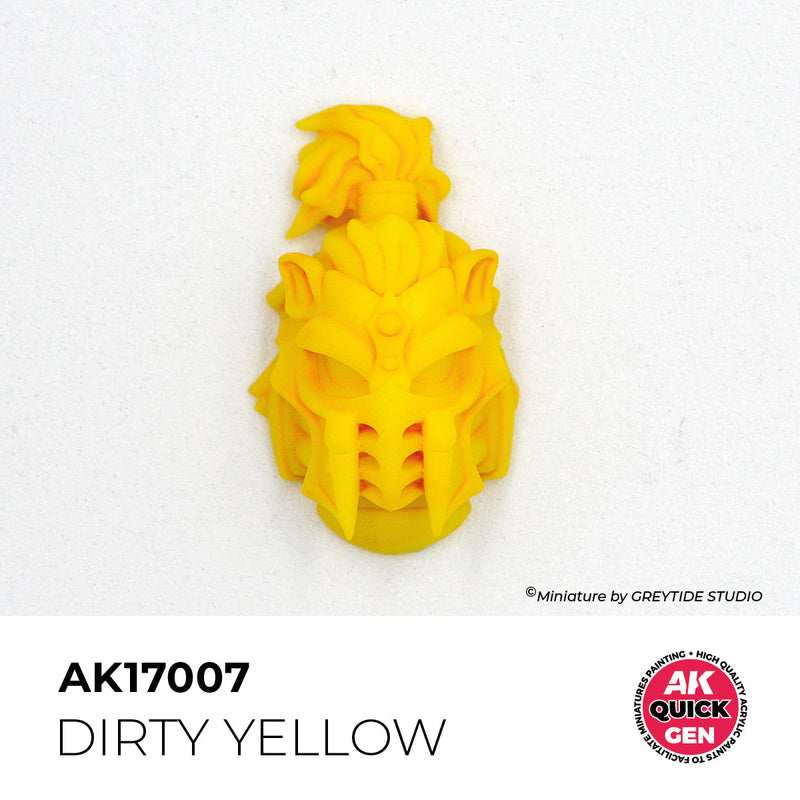 AK Interactive Quick Gen - Dirty Yellow 18ml (AK17007)