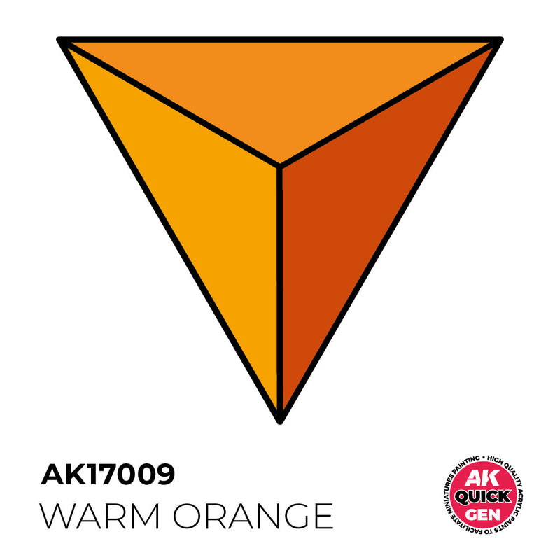 AK Interactive Quick Gen - Warm Orange 18ml (AK17009)