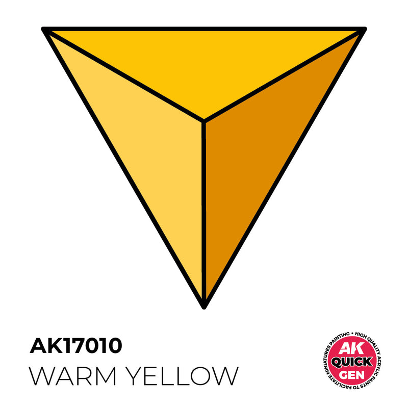 AK Interactive Quick Gen - Warm Yellow 18ml (AK17010)