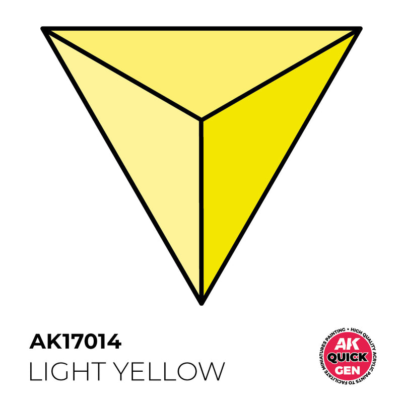 AK Interactive Quick Gen - Light Yellow 18ml (AK17014)
