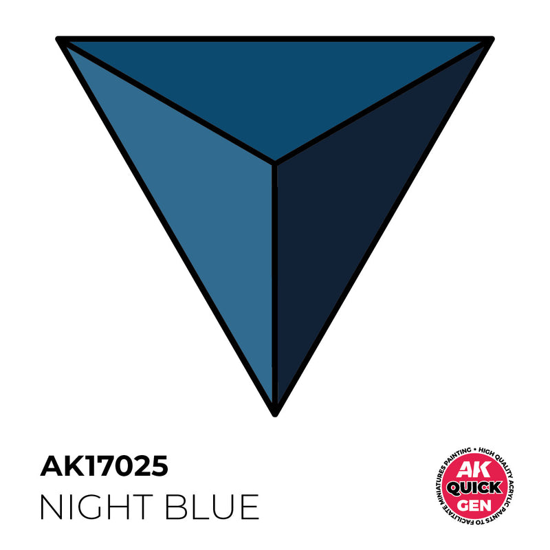 AK Interactive Quick Gen - Night Blue 18ml AK17025
