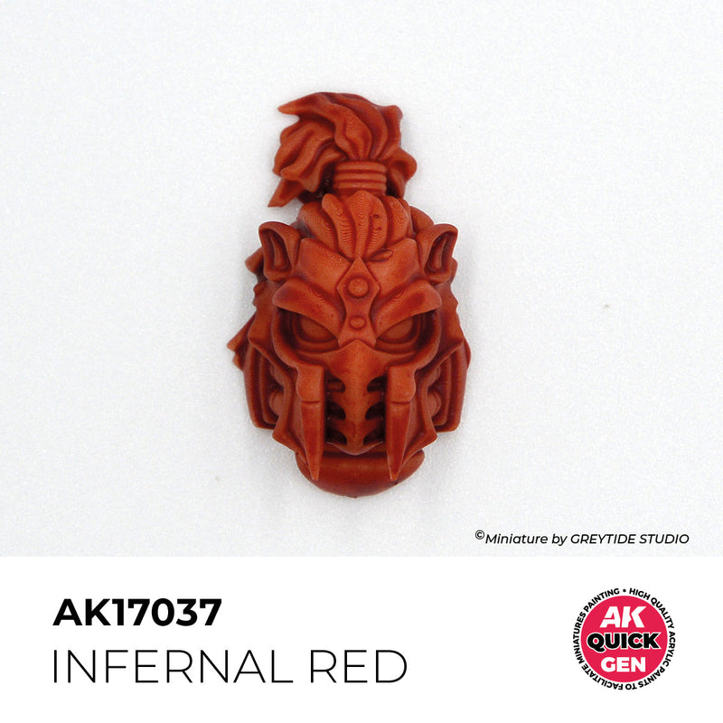 AK Interactive Quick Gen - Infernal Red 18ml (AK17037)