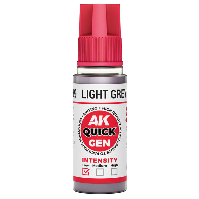 AK Interactive Quick Gen - Light Grey Shadow 18ml (AK17039)