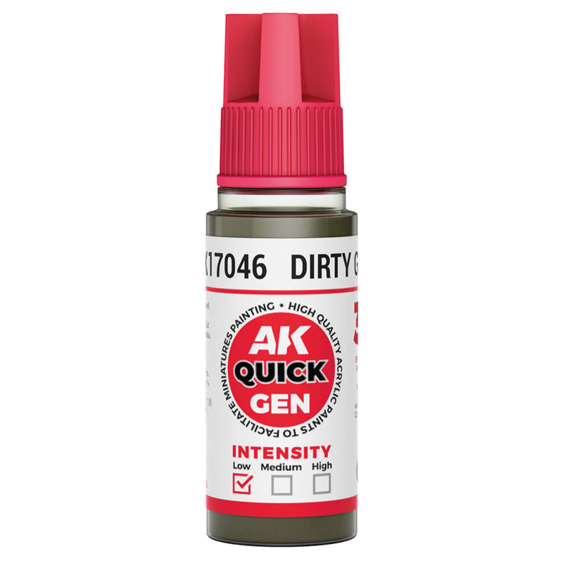 AK Interactive Quick Gen - Dirty Grey 18ml (AK17046)