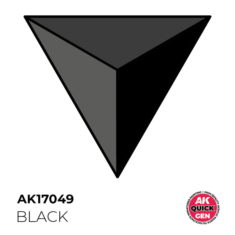 AK Interactive Quick Gen - Black 18ml (AK17049)